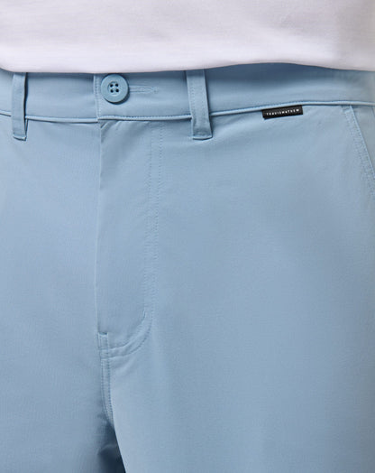 Tech Knit Short 9In Ash Blue | Travis Mathew Quality