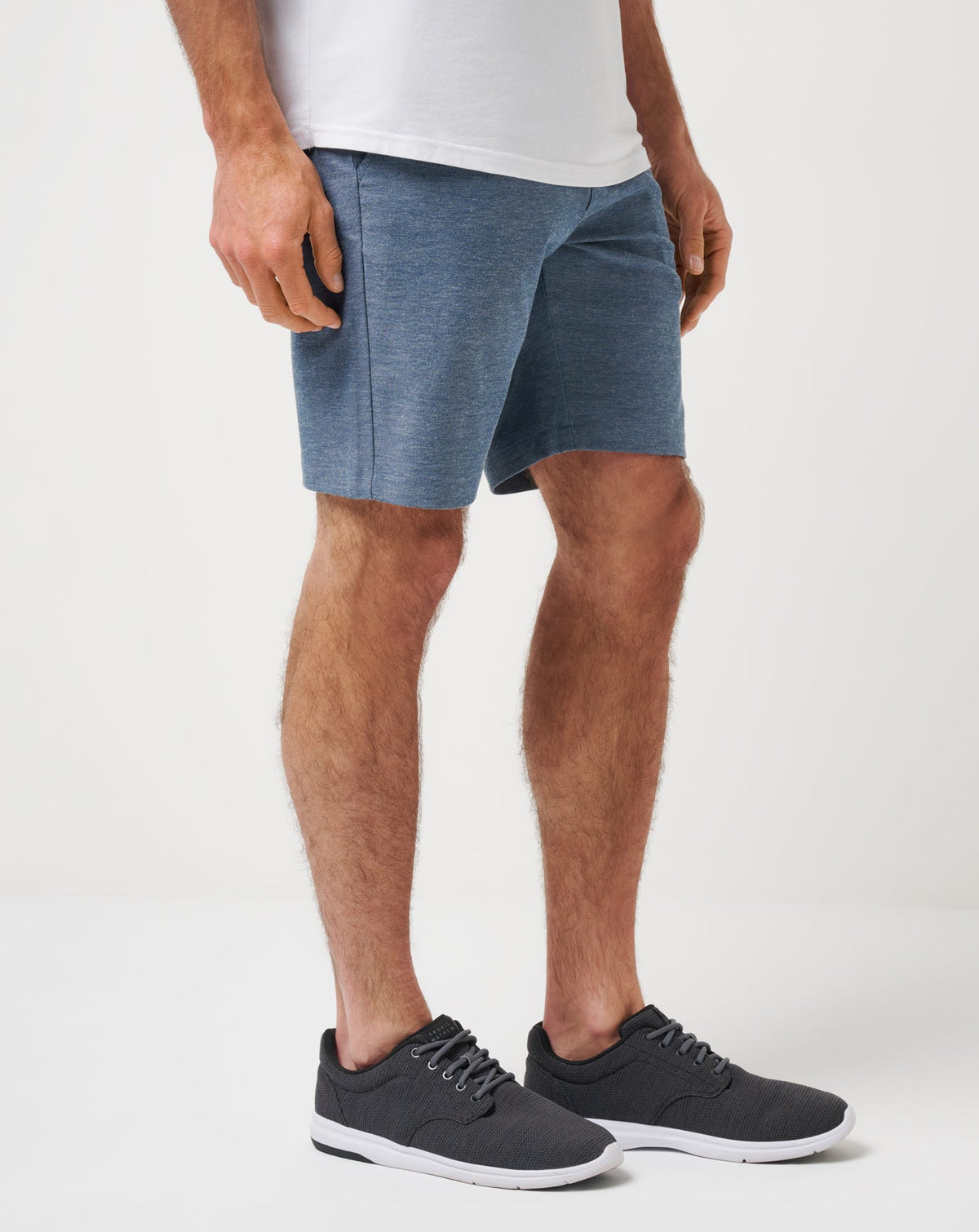 Adirondack Short 9In Heather Navy | Travis Mathew Premium