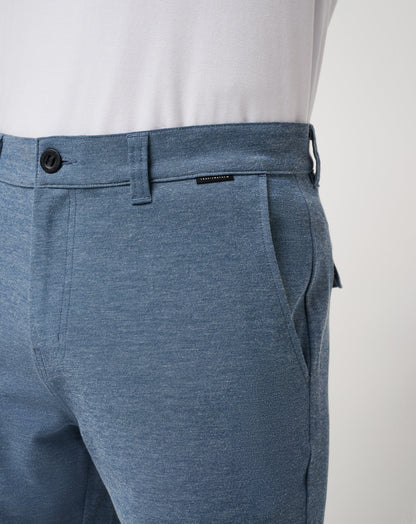 Adirondack Short 9In Heather Navy | Travis Mathew Premium