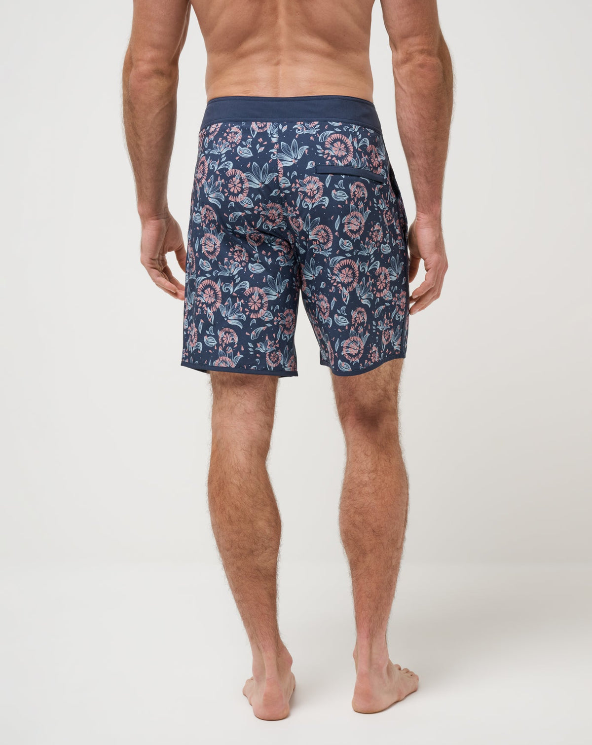 Flourish Boardshort Mood Indigo/Vintage Indigo | Travis Mathew Premium