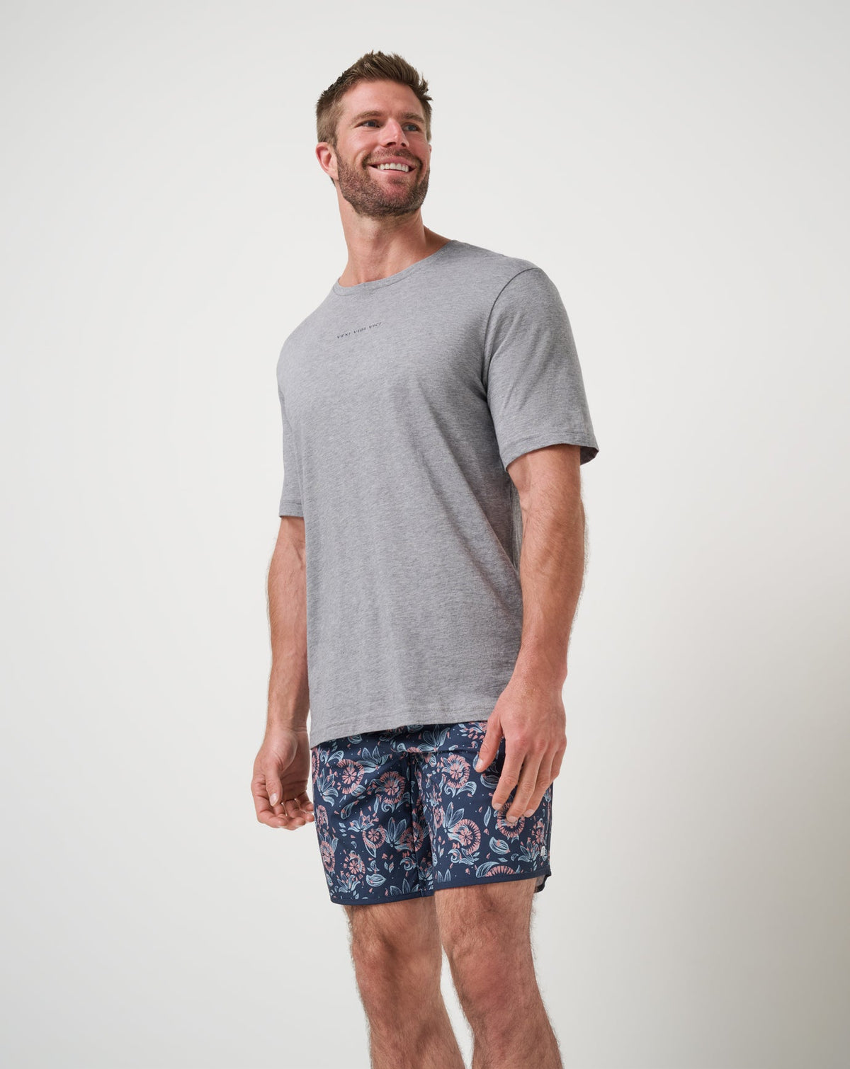 Flourish Boardshort Mood Indigo/Vintage Indigo | Travis Mathew Premium