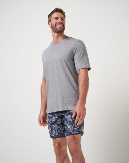Flourish Boardshort Mood Indigo/Vintage Indigo | Travis Mathew Premium