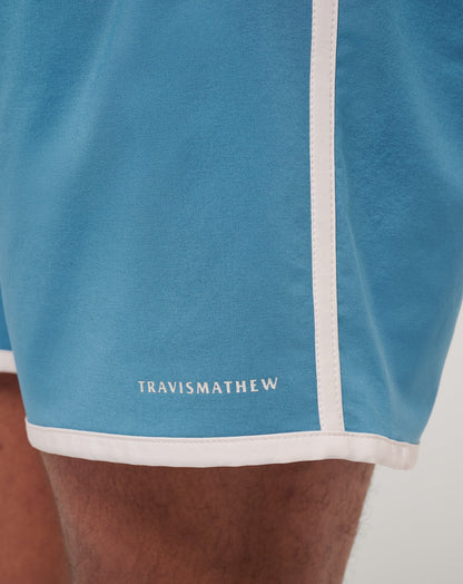 Lost Cave Boardshort Captains Blue | Travis Mathew Trending