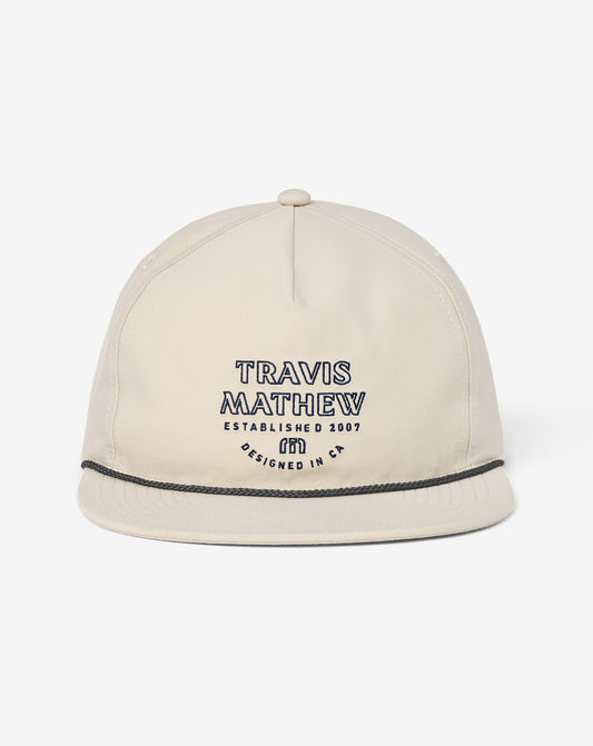 Salted Shore Snapback Hat Italian Sand | Travis Mathew Trending