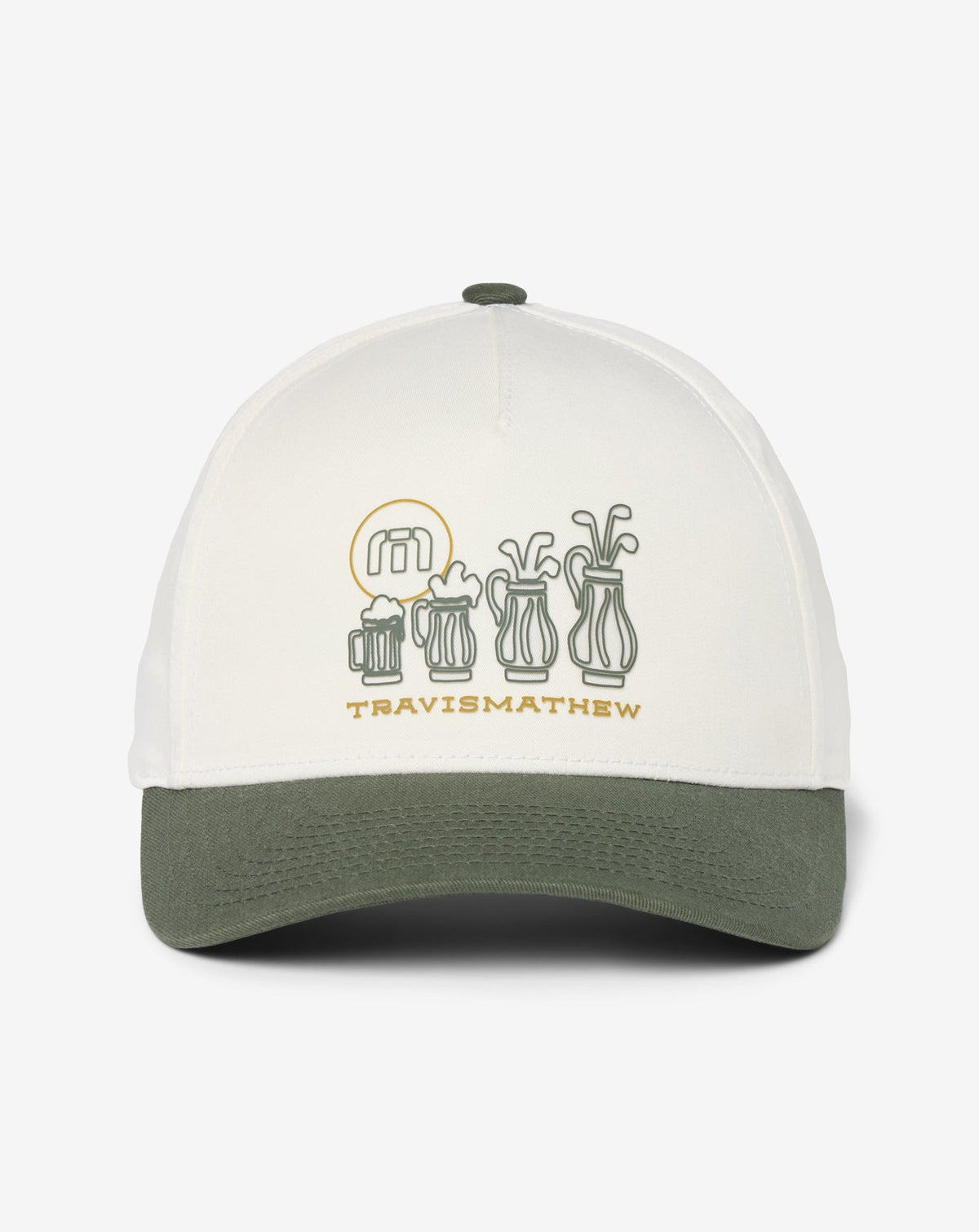 Beerly Beloved 2.0 Snapback Hat Off-White | Travis Mathew Trending