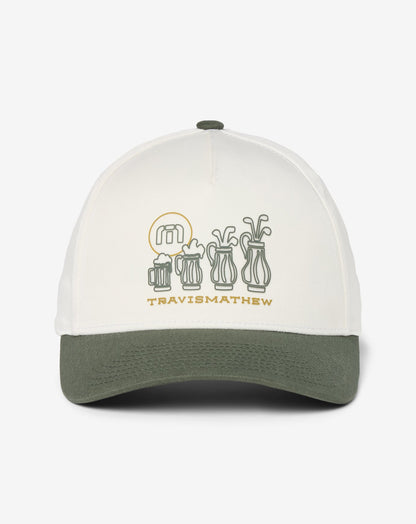 Beerly Beloved 2.0 Snapback Hat Off-White | Travis Mathew Trending