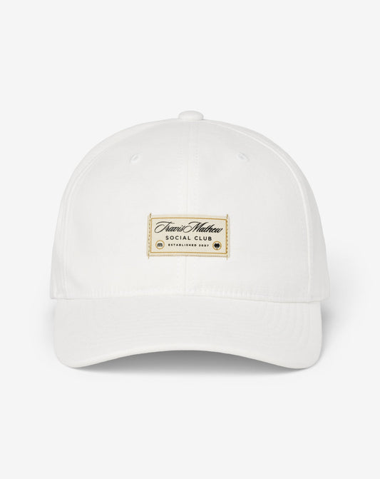 TM Social Club Snapback Hat White | Travis Mathew Smart Buy