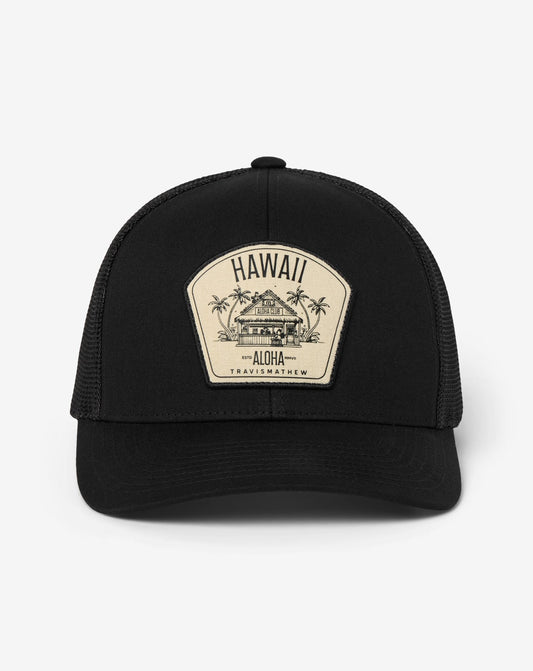 Dukes Legacy Snapback Hat Black | Travis Mathew Discount