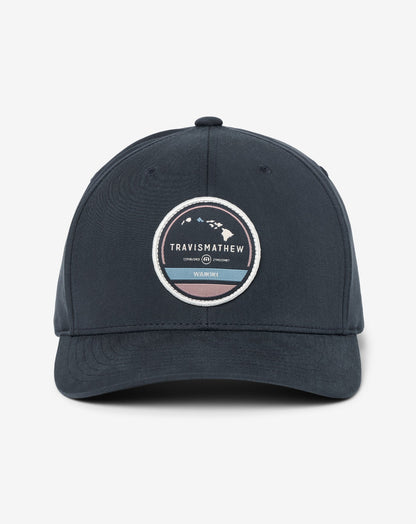 The Forbidden Isle 3.0 Waikiki Snapback Hat Total Eclipse | Travis Mathew Latest