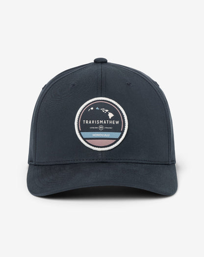 The Forbidden Isle 3.0 Honolulu Snapback Hat Total Eclipse | Travis Mathew Smart Buy
