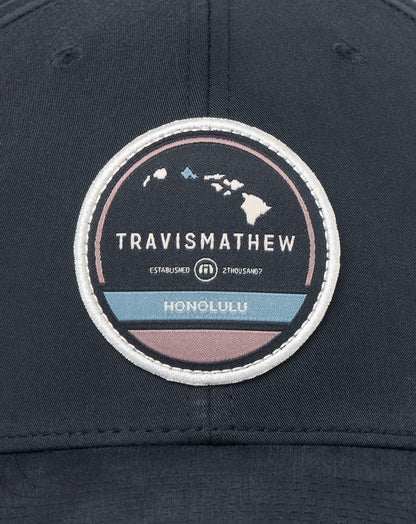 The Forbidden Isle 3.0 Honolulu Snapback Hat Total Eclipse | Travis Mathew Smart Buy