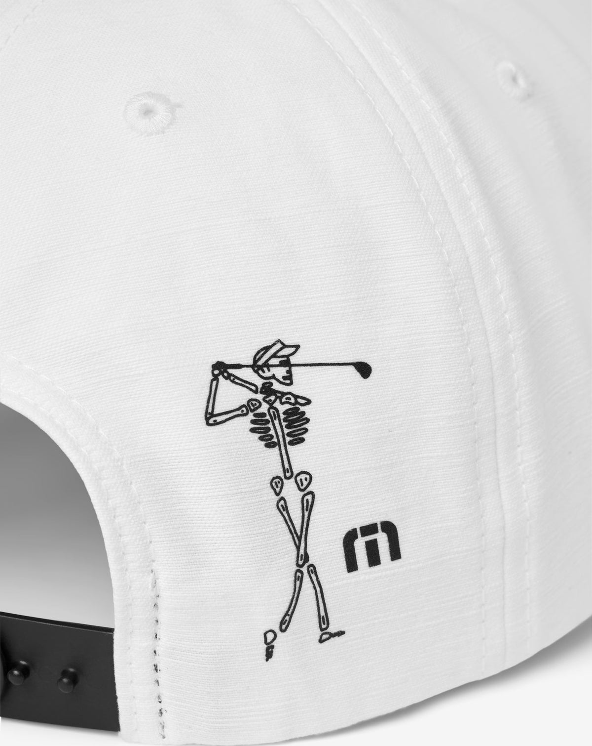 Golf Sucks Snapback Hat White | Travis Mathew Quality
