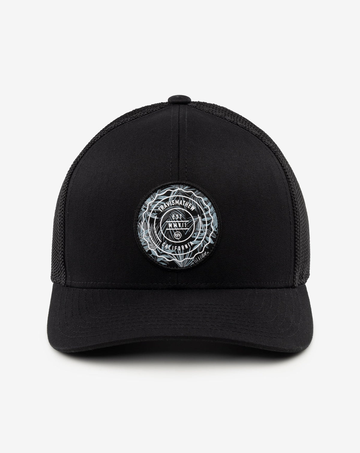 The Patch Floral Snapback Hat Black | Travis Mathew Popular