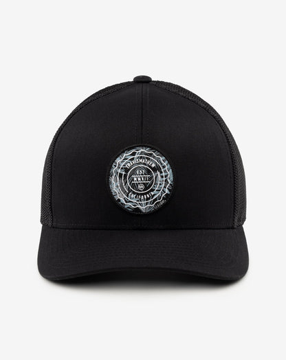 The Patch Floral Snapback Hat Black | Travis Mathew Popular