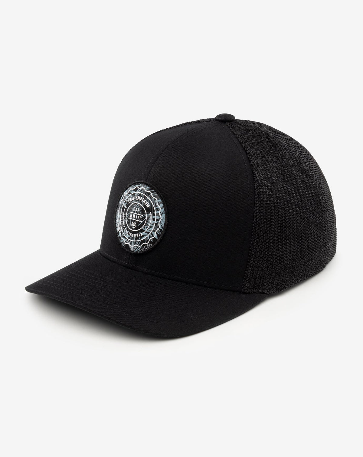 The Patch Floral Snapback Hat Black | Travis Mathew Popular