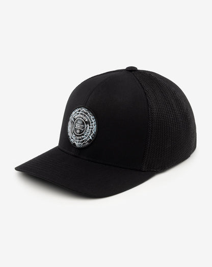 The Patch Floral Snapback Hat Black | Travis Mathew Popular
