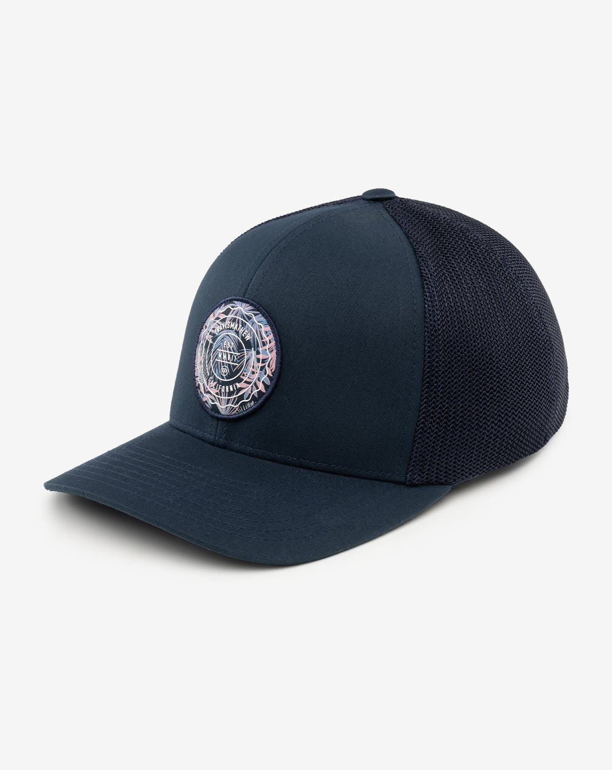 The Patch Floral Snapback Hat Blue Nights | Travis Mathew Trusted