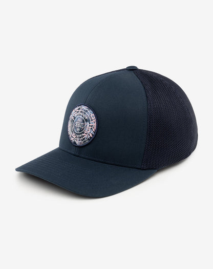 The Patch Floral Snapback Hat Blue Nights | Travis Mathew Trusted