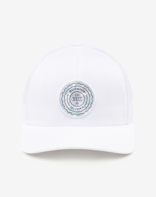 The Patch Floral Snapback Hat White | Travis Mathew Latest