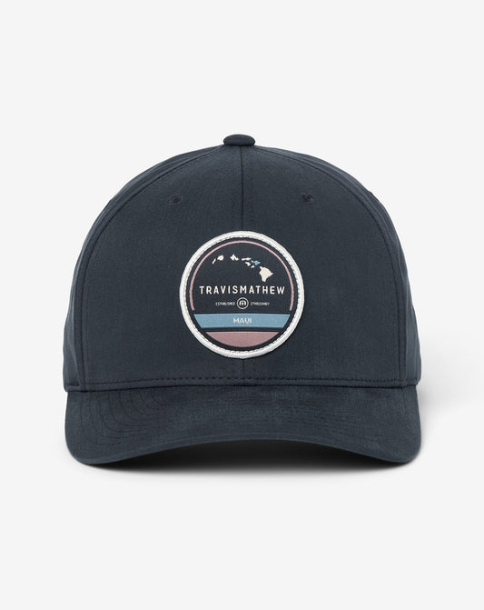 The Forbidden Isle 3.0 Maui Snapback Hat Total Eclipse | Travis Mathew Essential