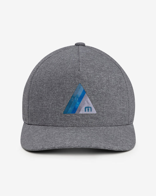 The Heater Snapback Hat Heather Quiet Shade | Travis Mathew New
