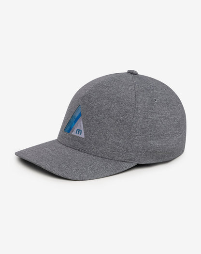 The Heater Snapback Hat Heather Quiet Shade | Travis Mathew New