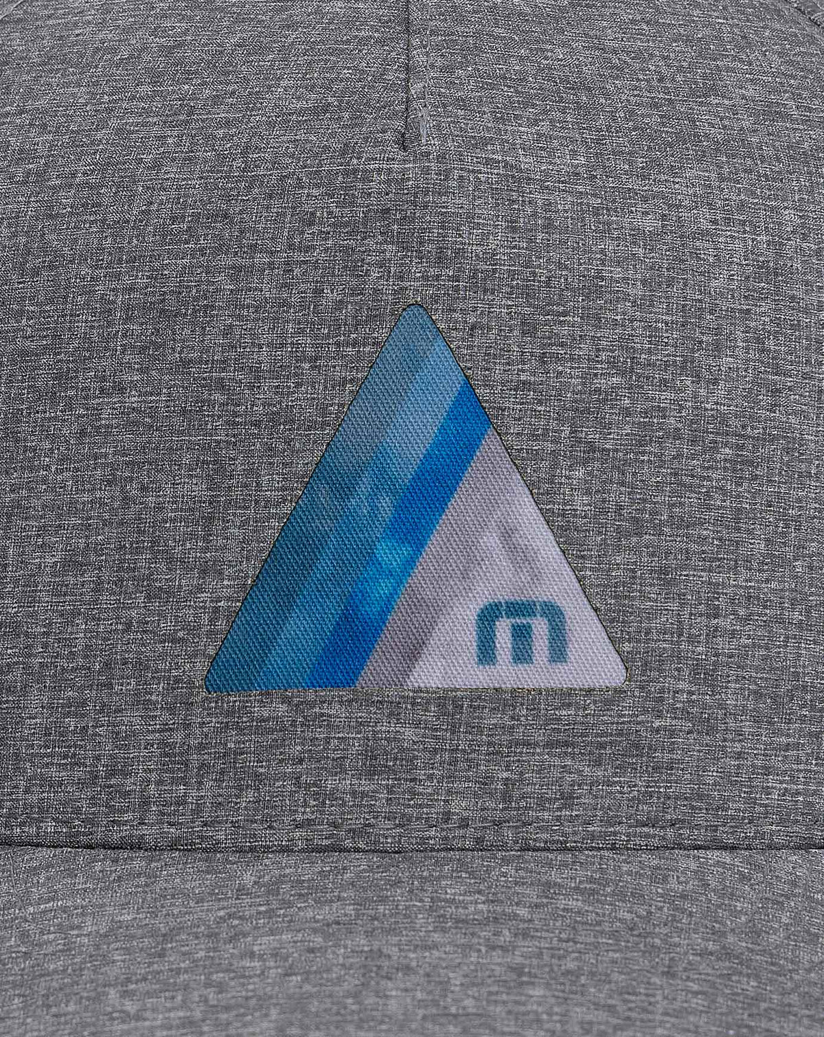The Heater Snapback Hat Heather Quiet Shade | Travis Mathew New