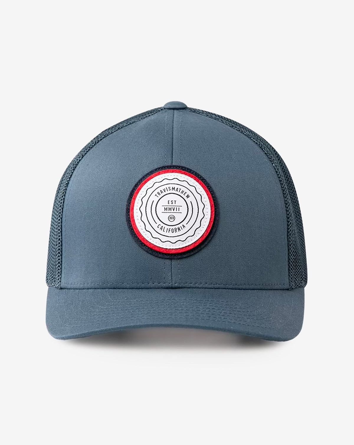 The Patch Snapback Hat Dark Blue | Travis Mathew New