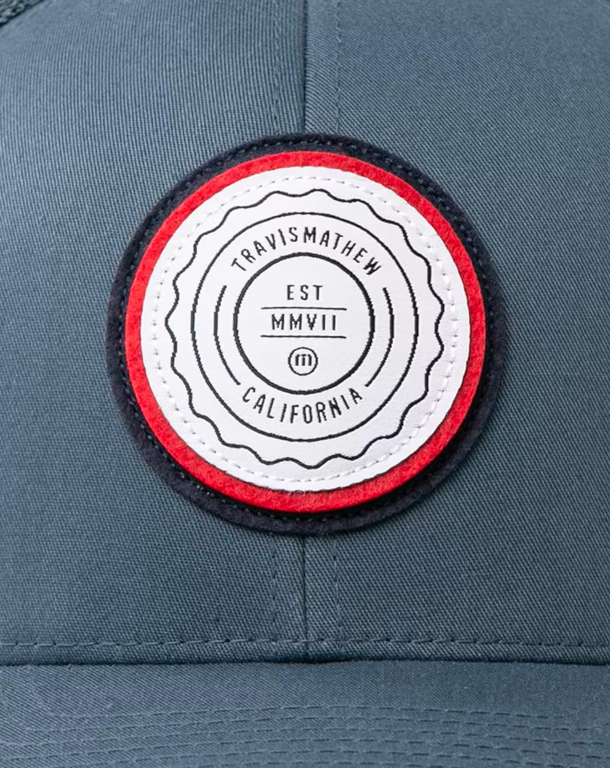 The Patch Snapback Hat Dark Blue | Travis Mathew New