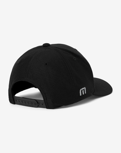 Bahamas Blank Snapback Hat Black | Travis Mathew Signature