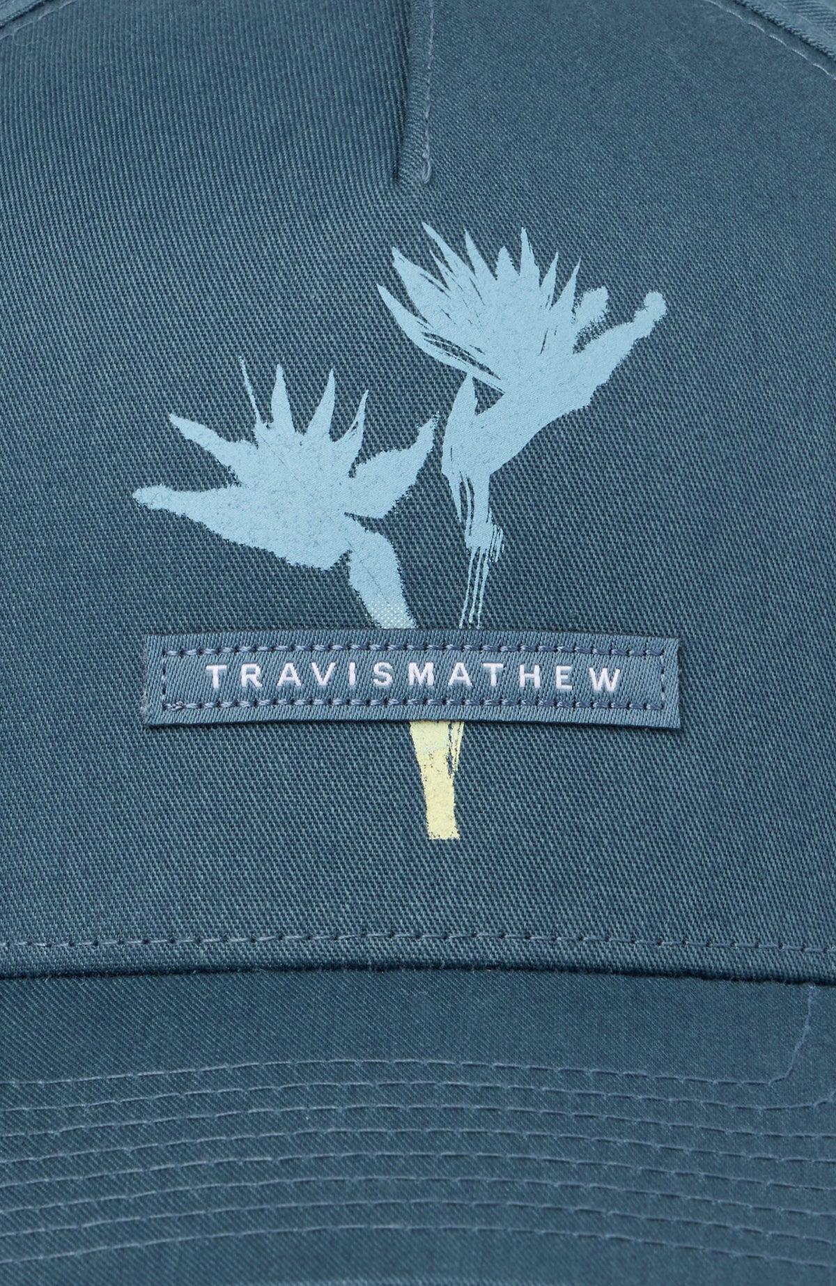 Change Of Topic Snapback Hat Dark Teal | Travis Mathew Top Pick