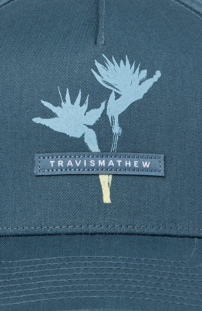 Change Of Topic Snapback Hat Dark Teal | Travis Mathew Top Pick