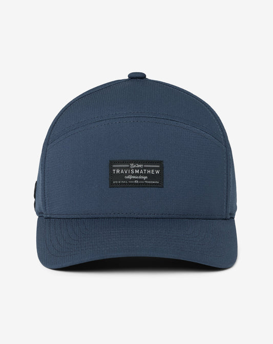 Wanderlust Snapback Hat Mood Indigo | Travis Mathew Everyday