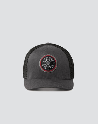 The Patch Snapback Hat Heather Grey Pinstripe | Travis Mathew Hot Sale