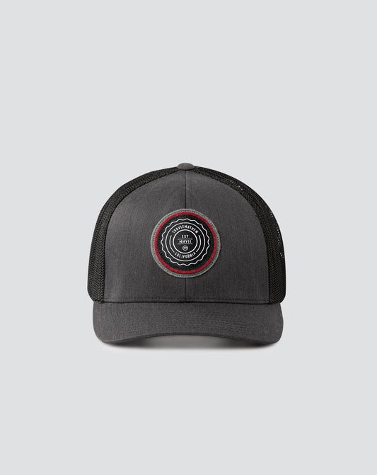 The Patch Snapback Hat Heather Grey Pinstripe | Travis Mathew Hot Sale