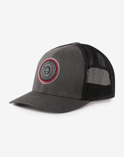 The Patch Snapback Hat Heather Grey Pinstripe | Travis Mathew Hot Sale