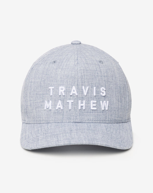 Rockdale Snapback Hat Heather Light Blue | Travis Mathew Hot Sale