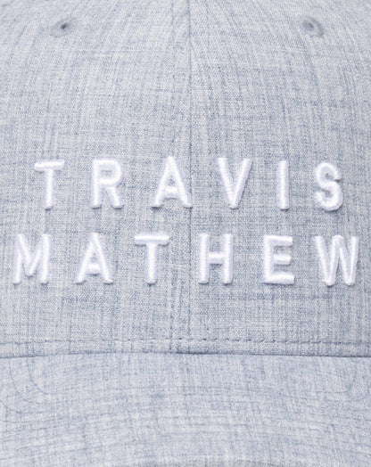 Rockdale Snapback Hat Heather Light Blue | Travis Mathew Hot Sale