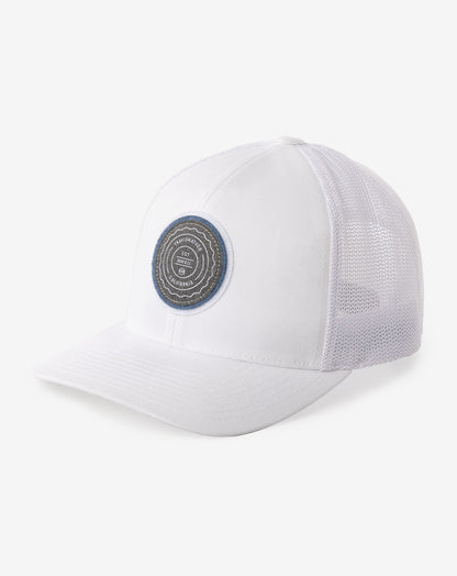The Patch Snapback Hat White | Travis Mathew New