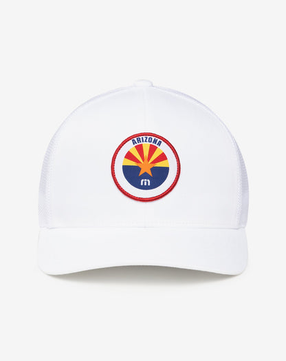 Prickly Pear Snapback Hat White | Travis Mathew Special Offer