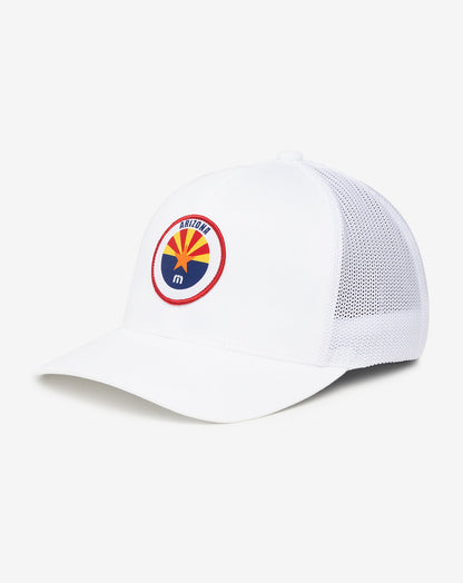 Prickly Pear Snapback Hat White | Travis Mathew Special Offer