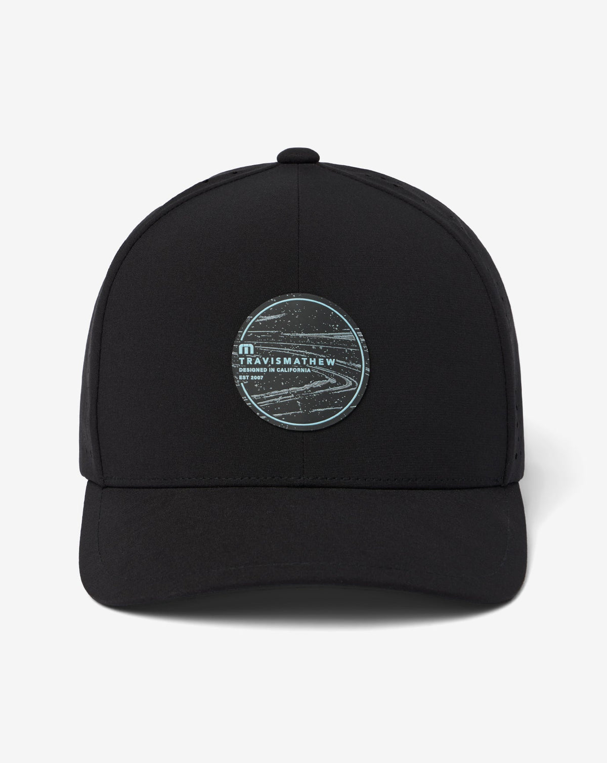 Long Journey Snapback Hat Black | Travis Mathew New