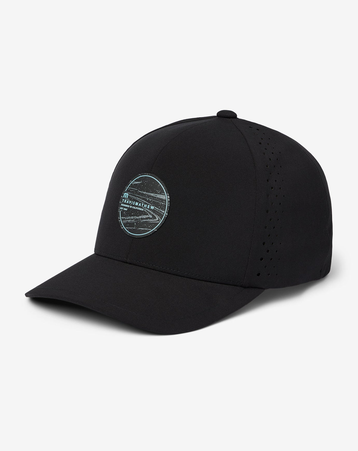 Long Journey Snapback Hat Black | Travis Mathew New