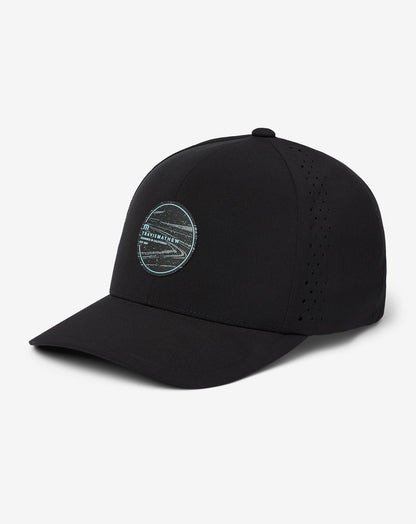 Long Journey Snapback Hat Black | Travis Mathew New