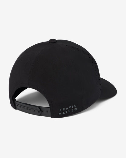 Long Journey Snapback Hat Black | Travis Mathew New