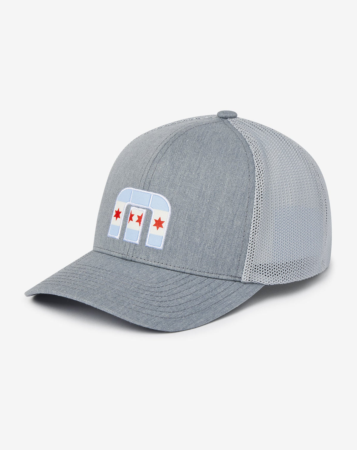 Michigan Ave 2.0 Snapback Hat Heather Grey | Travis Mathew Best Seller