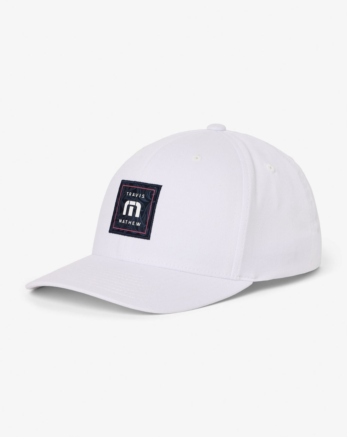 Final Boarding Snapback Hat White | Travis Mathew Exclusive