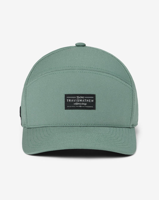 Wanderlust Snapback Hat Balsam Green | Travis Mathew Great Value