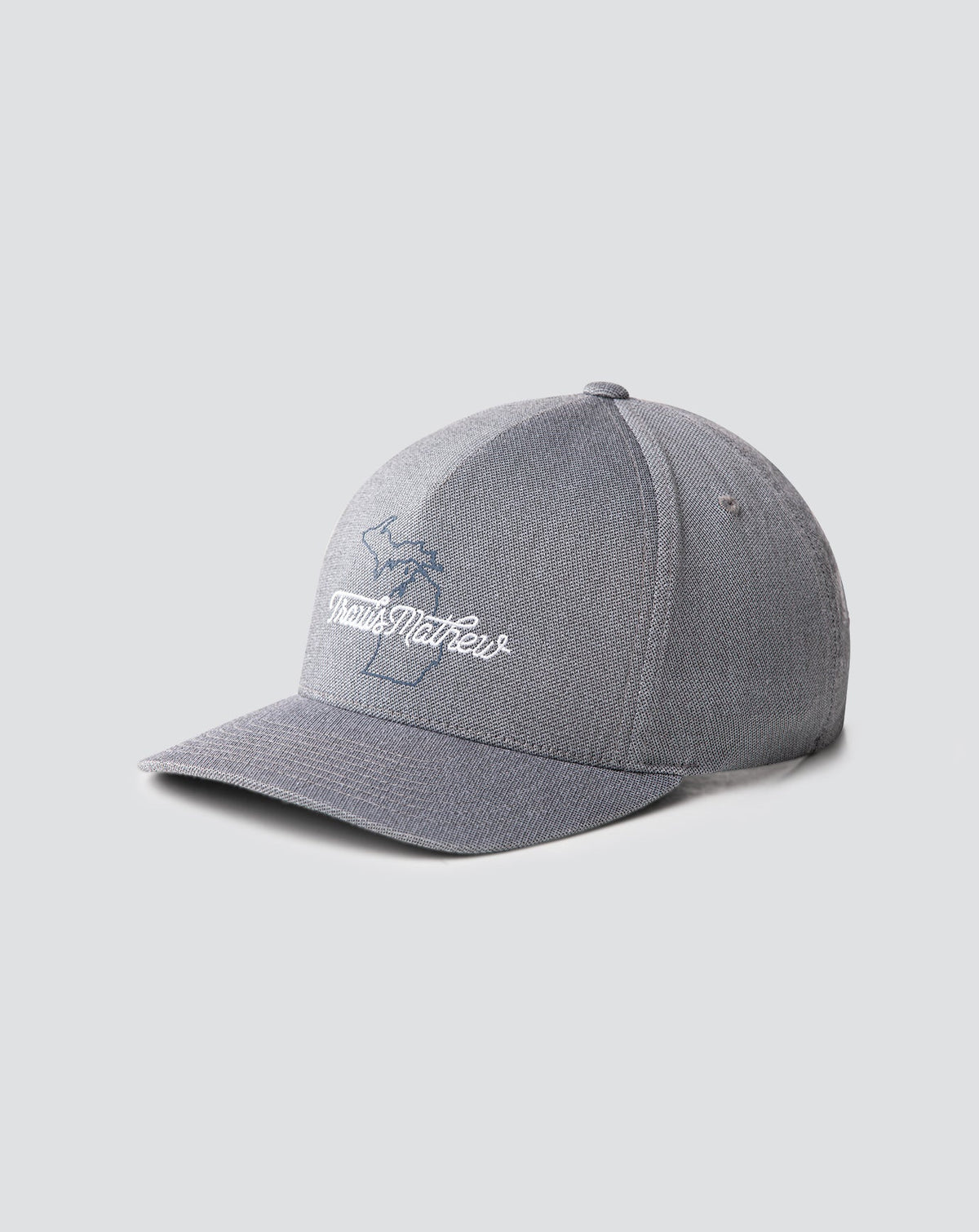 Euchre Snapback Hat Heather Quiet Shade | Travis Mathew Sale