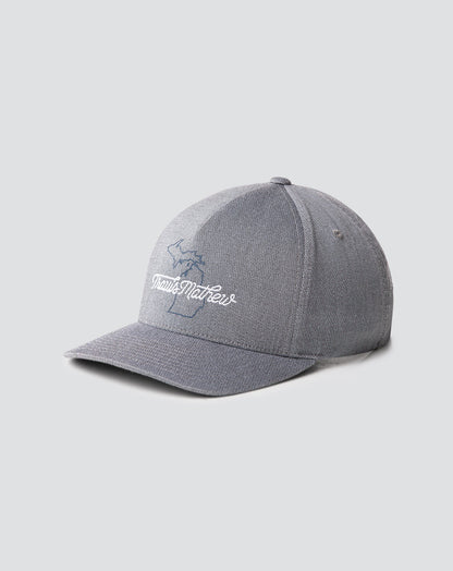 Euchre Snapback Hat Heather Quiet Shade | Travis Mathew Sale